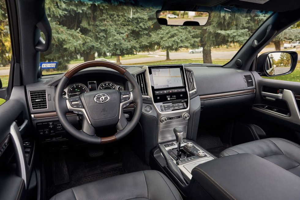 Innenraum des Toyota Land Cruiser Heritage Edition 2020